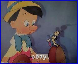 Disney Pinocchio 1940 Four Original Framed lithographs