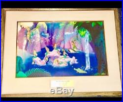 Disney Pins Peter Pan Tink Summer Pin Quest Mermaid lagoon Framed Set LE 50