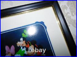 Disney Print Pirate Fun Framed Double Matted Don Ducky Williams