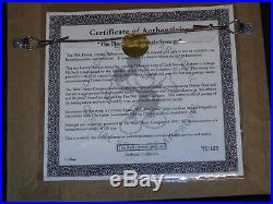 Disney Scrooge McDuck GOLD COIN & STAMP All Framed with C-O-Authenticity 98/120