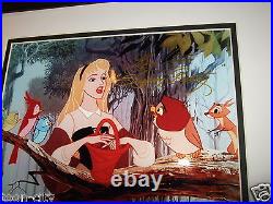 Disney Sleeping Beauty Signed Mary Costa Briar Rose Voice 1959 New Frame CoA