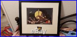 Disney The Nightmare Before Christmas Framed Pin Set Print excellent condition