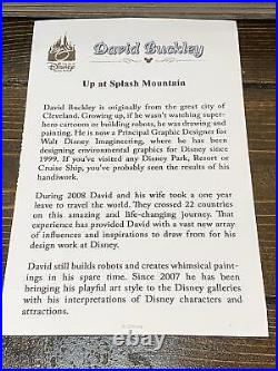 Disney Up At Splash Mountain David Buckley Framed LE 18/95 Brer Rabbit