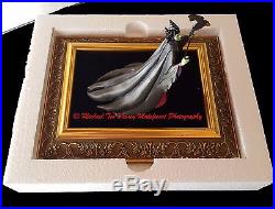 Disney Villains Event 2000 Maleficent & Diablo Figurine In Picture Frame Mib