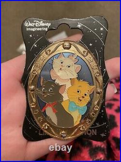 Disney WDI Walt Disney Imagineering Aristocats Gold Frame LE 300 Pin