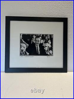 Disney Walt Discovers a Small World Limited Edition Of 88/500 Frame
