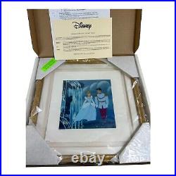 Disney's Cinderella and Prince So This is Love Gold Framed Wall Art Limited