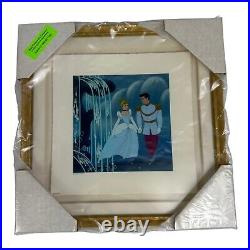 Disney's Cinderella and Prince So This is Love Gold Framed Wall Art Limited