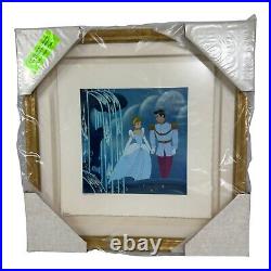 Disney's Cinderella and Prince So This is Love Gold Framed Wall Art Limited