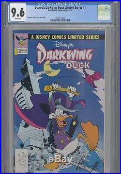 Disney's Darkwing Duck #1 CGC 9.6 1991 Walt Disney's Publications New Frame