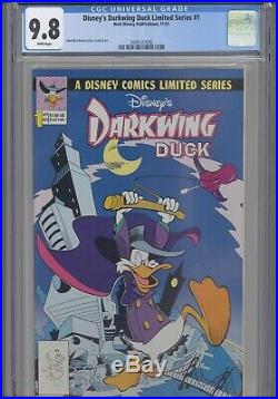 Disney's Darkwing Duck #1 CGC 9.8 1991 Walt Disney's Publications New Frame