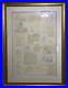 Disney's Golden Age of Animation Framed Matted Print 1937-1967 Disney Characters