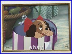 Disney's Little Lady Framed Lithograph 109/350, Lady And The Tramp