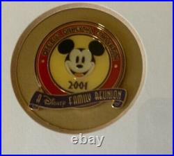 Disneyana Convention FAMILY REUNION Framed DISNEY PIN SET Rare Characters LE 500