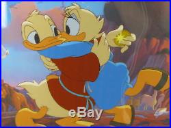 Donald Duck Walt Disney Fantasia 2000 Framed Sericel Cert of Authenticity NWT