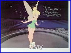 Dreams Come True Autographed Margaret Kerry Tinker Bell Walt Disney NEW FRAME