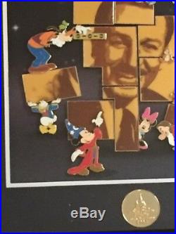 Dreams HapPin Walt Disney Dumbo Snow White Sleeping Beauty Framed 10 Pin Set