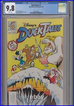Duck Tales #1 CGC 9.8 1990 Walt Disney Publications Marv Wolfman Story