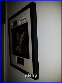 Extremely Rare! Walt Disney Beauty and the Beast Lumiere Plate Framed From 2006