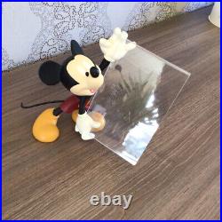 Extremely Rare! Walt Disney Mickey Mouse Demons Merveilles Figurine Frame Statue