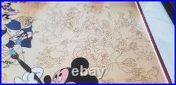 FRAMED Disney's Mural of Memories Limited Edition Sericel (Walt Disney, 1998)