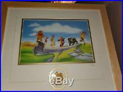 FRAMED Walt Disney Limited Edition Pin Set! POOH'S ADVENTURE collectable