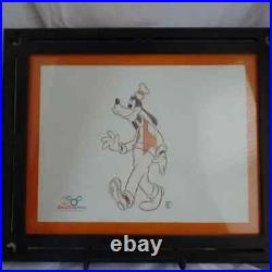 Framed Disney Hand Drawn Goofy from 2000