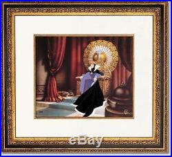 Framed Disney Snow White The Wicked Queen Cel LE 350