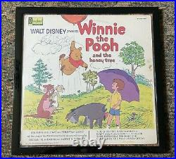 Framed, WALT DISNEY, SIGNED / AUTOGRAPHED, Winnie the Pooh and the Honey Tree LP