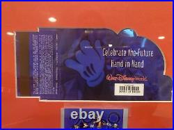 Framed Walt Disney World 2000 Millennium Celebration Ticket Limited Edition