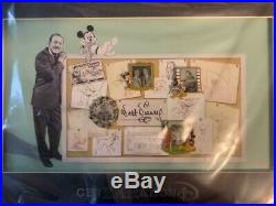 GenEARation D Event Walt Disney Memorabilia LE 100 Framed Pin Set