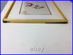 Goofy Tennis Racquet Ltd Edition Serigraph Cel Framed