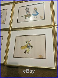 HUGE Lot Walt Disney Serigraph Framed Animation Cell RARE ART FREE SHIP