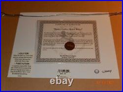 Jiminy Cricket Model Sheet Pin Set Limited Edition Framed 1999 Walt Disney COA