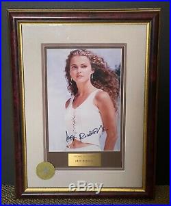 KERI RUSSELL Signed Numbered Photo Walt Disney Authentic Certified FRAMED 13x17