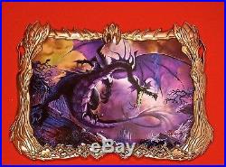 LE100 SUPER Jumbo Disney PinFrame Maleficent Dragon Prince Philip Acme Hot Art