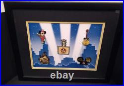 LE 1000 Framed Pin Set MICKEY MOUSE CLUB OPENING SEQUENCE Walt Disney Set 2 of 2