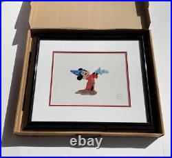 Limited Edition Original Mickey Mouse Fantasia Walt Disney Sericel Framed 1/5000
