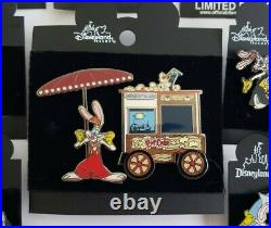Lot of (10) Walt Disney Pins Who Framed Roger Rabbit Roger & Jessica Rabbit