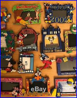 Lot of 23 Vintage Walt Disney World Photo Frames Magnets and 3 Magnets