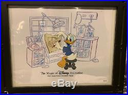 MGM Walt Disney Studios Animation Art Donald Duck (framed)