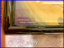 MICKEY MOUSE THE WALT DISNEY COMPANY 1986 FRAMED vintage collectible