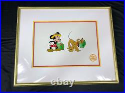 MR. MOUSE TAKES A TRIP Walt Disney Serigraph Cel Framed
