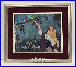 Mary Costa Walt Disneys Sleeping Beauty Signed Autographed Framed photo 13x15