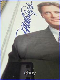 Michael J Fox Framed Autograph Walt Disney World Co Guaranteed Authentic Matted