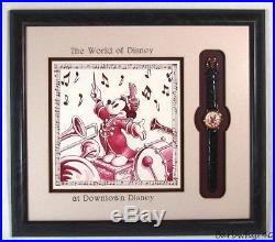 Mickey Mouse Character Watch & Artwork The Conductor Disney Framed Artist