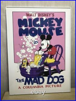Mickey Mouse Walt Disney Columbia Picture Poster Framed