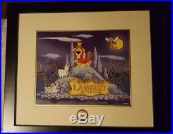 Mickey's Parti Gras, Lambert The Sheepish Lion, Framed Disney Pin Set