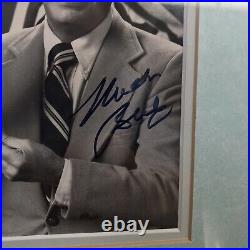 Milton Berle Autograph Framed Photo Comedy Comedian Walt Disney World Co 13x17