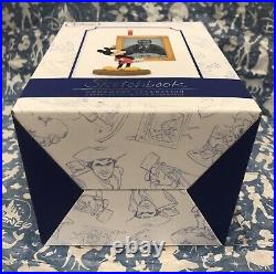 NEW Disney Store Mickey Mouse & Walt Sketchbook Ornament A Tribute to Walt Frame
